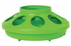 Little Giant Plastic Feeder Base Green Apple 1qt - Poudre Pet and Feed Supply